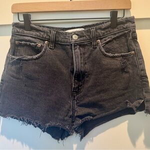 Abercrombie & Fitch Women’s Mom High Rise Jean Shorts